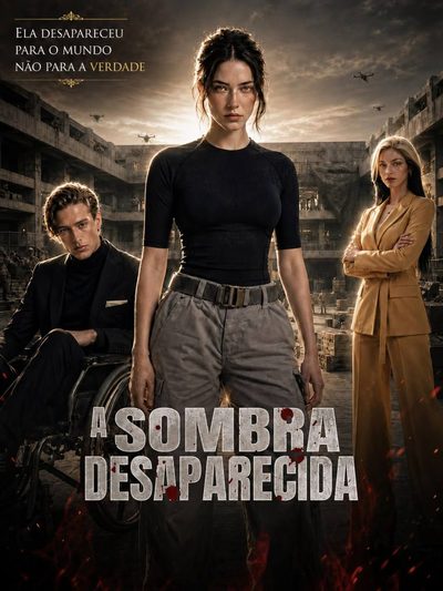 Capa da miniss&eacute;rie A Sombra Desaparecida