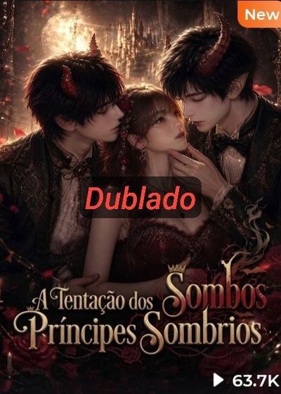 Capa da miniss&eacute;rie A Tentação dos Príncipes Sombrios Domando os Gêmeos Íncubos