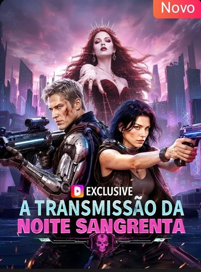 Capa da miniss&eacute;rie A Transmissão da Noite Sangrenta