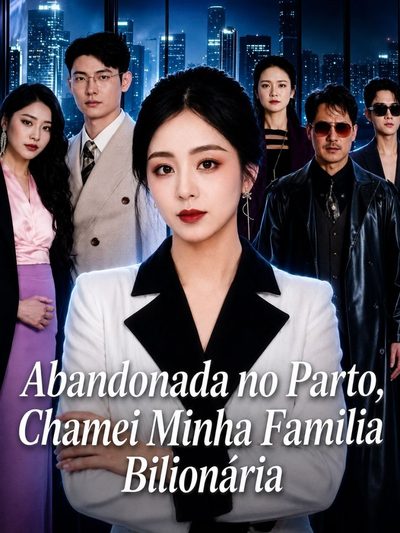 Capa da miniss&eacute;rie Abandonada no Parto, Chamei Minha Família Bilionária