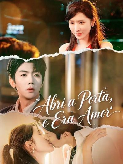 Capa da miniss&eacute;rie Abri . a Porta, e Era Amor