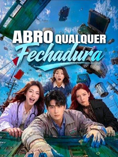Capa da miniss&eacute;rie Abro Qualquer Fechadura