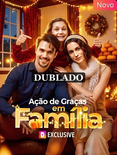 Capa da miniss&eacute;rie Ação de Graças em Família