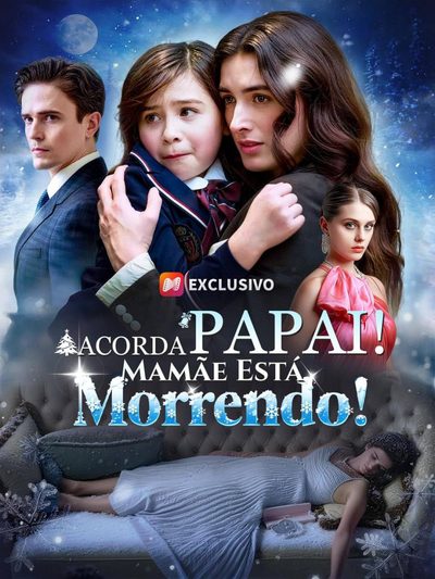 Capa da miniss&eacute;rie Acorda Papai! Mamãe Está Morrendo