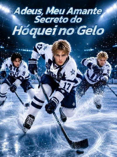 Capa da miniss&eacute;rie Adeus Meu Amante Secreto do Hóquei no Gelo Bl