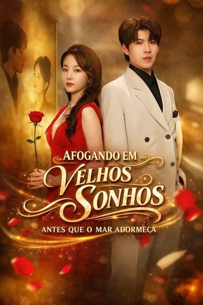 Capa da miniss&eacute;rie Afogando em Velhos Sonhos Antes que o Mar Adormeça