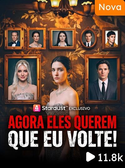 Capa da miniss&eacute;rie Agora Eles Querem que Eu Volte!