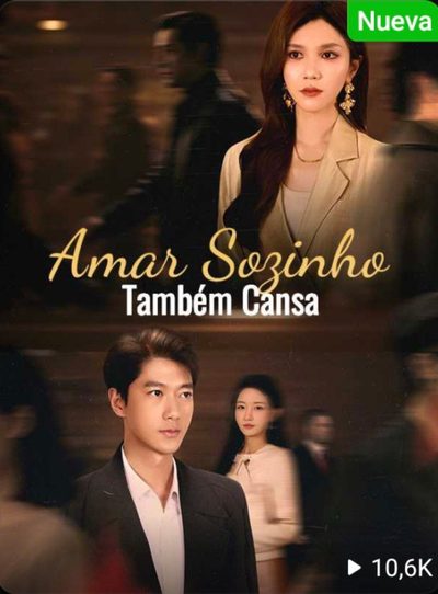 Capa da miniss&eacute;rie Amar Sozinho Também Cansa