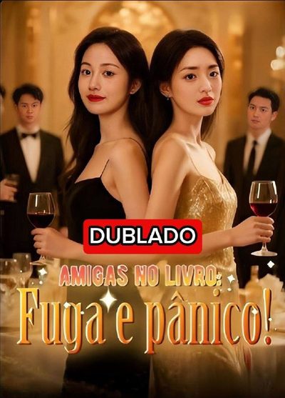 Capa da miniss&eacute;rie Amigas no Livro Fuga e Pânico