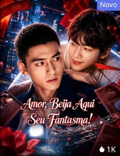 Capa da miniss&eacute;rie Amor, Beija Aqui Seu Fantasma!