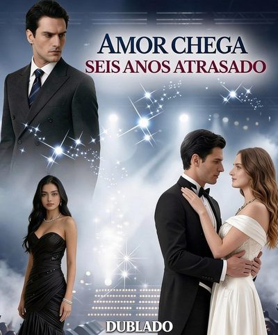 Capa da miniss&eacute;rie Amor Chega Seis Anos Atrasado dublado