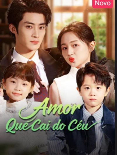 Capa da miniss&eacute;rie Amor que Caiu do Céu