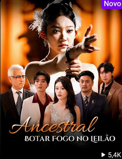 Capa da miniss&eacute;rie Ancestral: Botar Fogo no Leilão