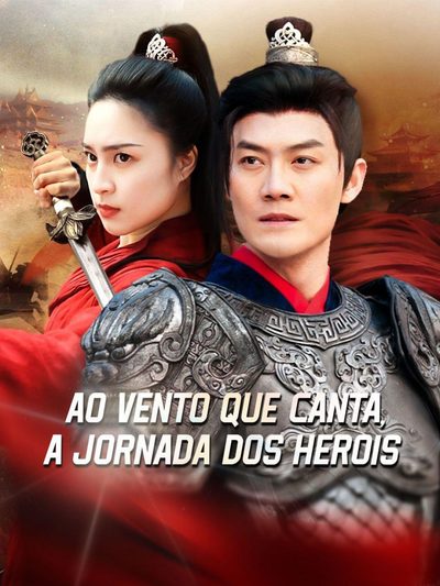 Capa da miniss&eacute;rie Ao Vento que Canta, a Jornada dos Heróis