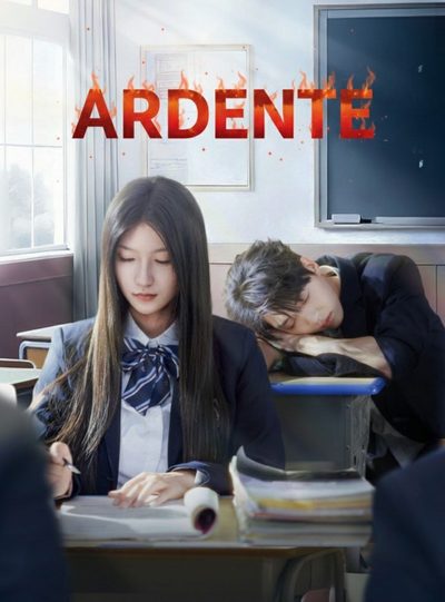 Capa da miniss&eacute;rie Ardente