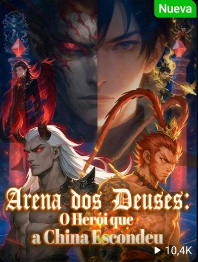 Capa da miniss&eacute;rie Arena dos Deuses: o Herói que a China Escondeu