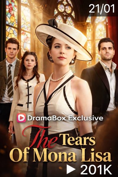 Capa da miniss&eacute;rie As Lágrimas de Mona Lisa - the Tears of Mona Lisa
