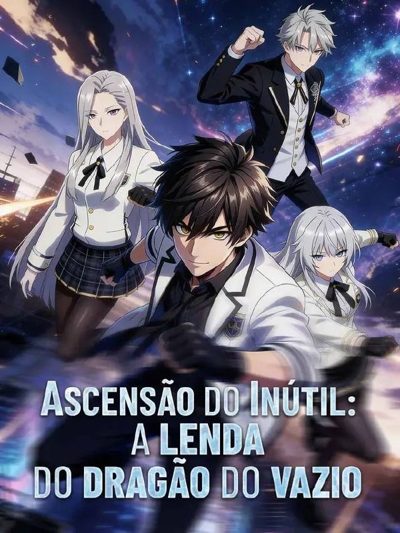 Capa da miniss&eacute;rie Ascensão do Inútil: a Lenda do Dragão do Vazio