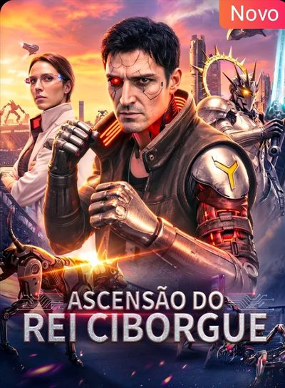 Capa da miniss&eacute;rie Ascensão do Rei Ciborgue
