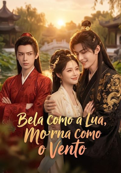 Capa da miniss&eacute;rie Bela Como a Lua, Morna Como o Vento