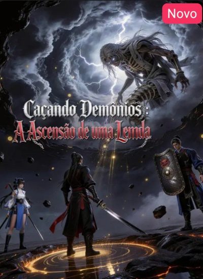 Capa da miniss&eacute;rie Caçando Demônios: a Ascensão de uma Lenda