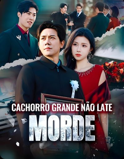 Capa da miniss&eacute;rie Cachorro Grande Não Late Morde