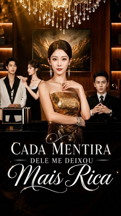 Capa da miniss&eacute;rie Cada Mentira Dele Me Deixou Mais Rica