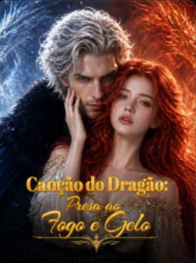 Capa da miniss&eacute;rie Canção do Dragão : Presa ao Fogo e Gelo