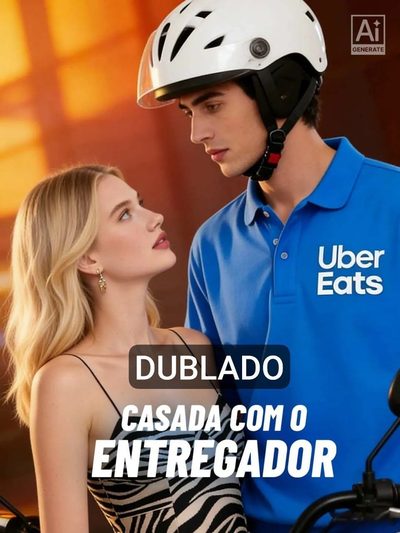 Capa da miniss&eacute;rie Casada com Entregador dublado