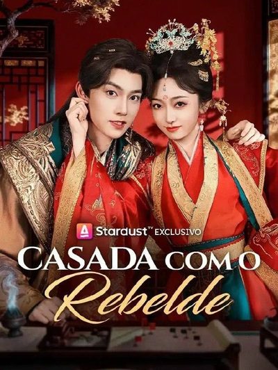 Capa da miniss&eacute;rie Casada com o Rebelde
