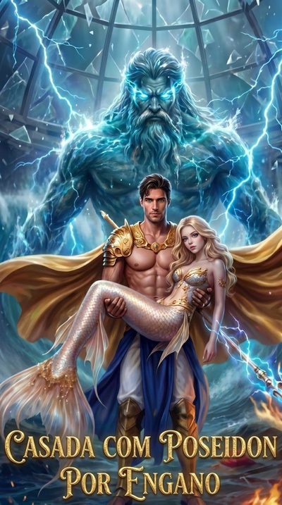 Capa da miniss&eacute;rie Casada com Poseidon por Engano
