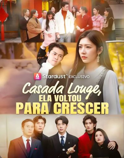 Capa da miniss&eacute;rie Casada Longe, Ela Voltou para Crescer