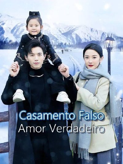 Capa da miniss&eacute;rie Casamento Falso Amor Verdadeiro