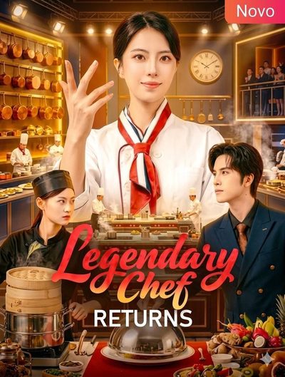 Capa da miniss&eacute;rie Chef Lendária Está de Volta Legendary Chef Returns