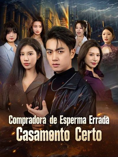 Capa da miniss&eacute;rie Compradora de Esperma Errada Casamento Certo