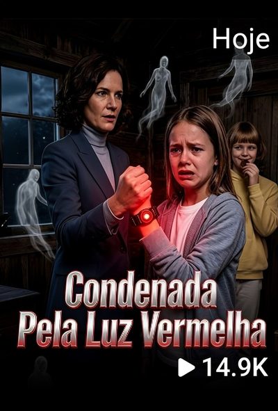 Capa da miniss&eacute;rie Condenada Pela Luz Vermelha