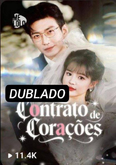 Capa da miniss&eacute;rie Contrato de Corações
