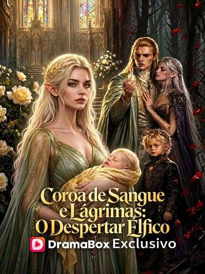 Capa da miniss&eacute;rie Coroa de Sangue e Lágrimas o Despertar Élfico