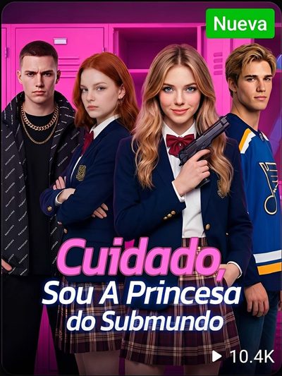 Capa da miniss&eacute;rie Cuidado Eu Sou a Princesa do Submundo