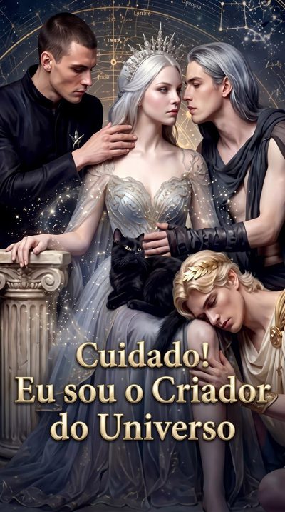 Capa da miniss&eacute;rie Cuidado! Eu Sou o Criador do Universo