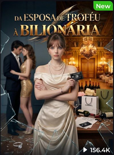 Capa da miniss&eacute;rie Da Esposa de Troféu à Bilionária