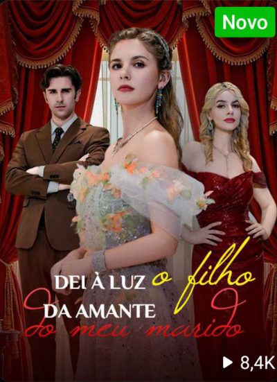 Capa da miniss&eacute;rie Dei à Luz o Filho da Amante do Meu Marido