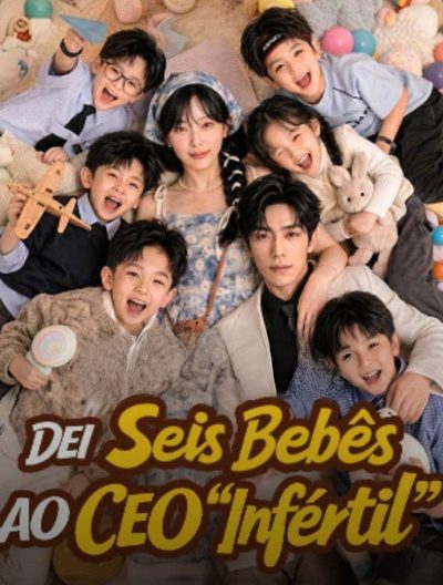 Capa da miniss&eacute;rie Dei Seis Bebês com o Ceo " Infértil"