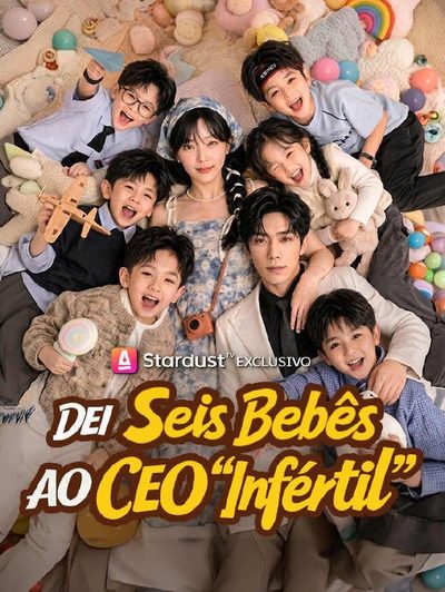 Capa da miniss&eacute;rie Dei Seis Bebês com o Ceo "infértil"