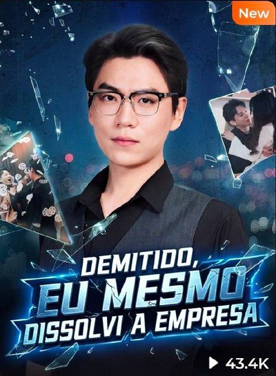 Capa da miniss&eacute;rie Demetido Eu Mesmo Dissolvi a Empresa