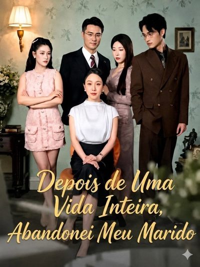 Capa da miniss&eacute;rie Depois de uma Vida Inteira, Abandonei Meu Marido