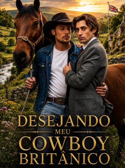 Capa da miniss&eacute;rie Desejando Meu Cowboy Britânico