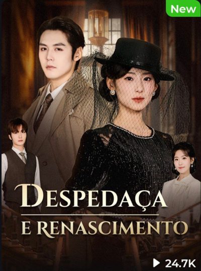 Capa da miniss&eacute;rie Despedaça e Renascimento