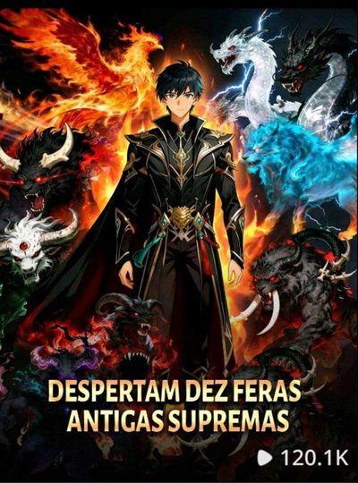 Capa da miniss&eacute;rie Despertam Dez Feras Antigas Supremas