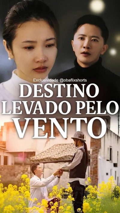 Capa da miniss&eacute;rie Destino Levado Pelo Vento